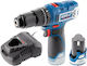 Dedra DED7310T06 Percussive Battery Drill Driver 12V 1x2Ah