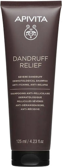 Apivita Dandruff Relief Shampoo Against Dandruff for Oily Hair 125ml
