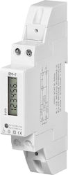 Orno Digital Kilowatt-Zähler Für Elektrische Messgeräte Schiene Einphasig Orno Digital Kilowatt-Zähler Für Elektrische Messgeräte Schiene Einphasig