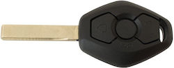 Bmw 3 E36 E46 5 E39 7 E38 X3 E83 X5 E53 Carcasă Telecomandă 3 Butoane Lamă Dreaptă