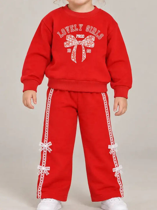 Prod Kids Tracksuits Red