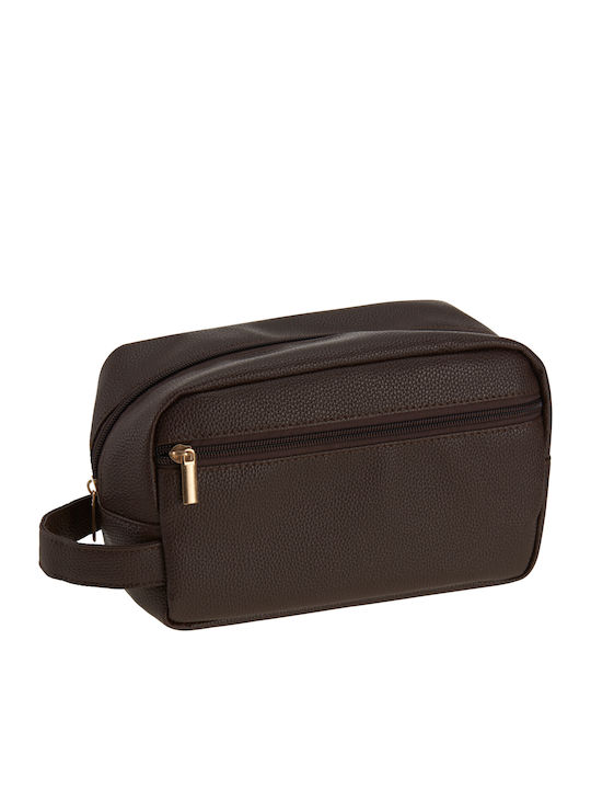 Neseser Pvc 2 Compartimente Negru 23x9.5x14cm Neseser Pvc 2 Compartimente Negru 23x9.5x14cm