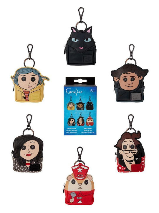 Loungefly Mystery Coraline Mini Rucksack Schlüsselanhänger Zufallsauswahl