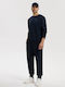 Basesp S261 Sweatpants Set in Marineblau