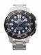 Orient M-Force Men's Automatic Watch with Silver Stainless Steel Bracelet