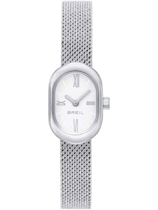 Breil Men's Battery Watch With Silver Steel Bracelet