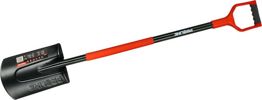 Proline Gerade Schaufel mit Stiel 120cm und Metallischem Griff