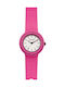 HipHop Women's Watch Battery with Rubber Strap Bubble Gum Fuchsia