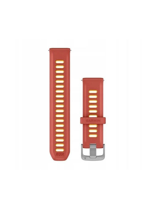 Garmin Garmin Curea cu eliberare rapidă 20mm Silicon Roșu Roz Mango
