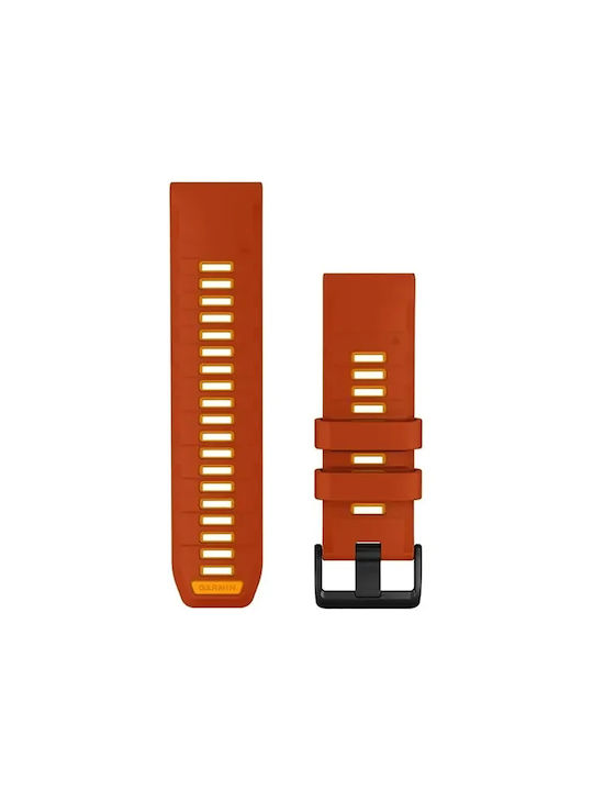 Каишки за часовник Garmin Quickfit 26 мм Autumn Orange Spark Orange Black 010-14508-03