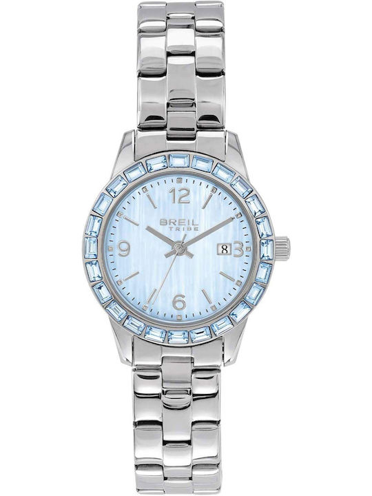 Breil Women's Watch Battery with Silver Stainless Steel Bracelet