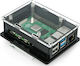Gravlaser Gehäuse V2 Für Raspberry Pi 4b Din Rail Grl-15871