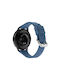 Силиконова каишка за часовник Universal T-buckle 20mm Ice Ocean Blue