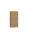 Elbteni 109 Four Door Wardrobe with Mirror 92x55x200cm