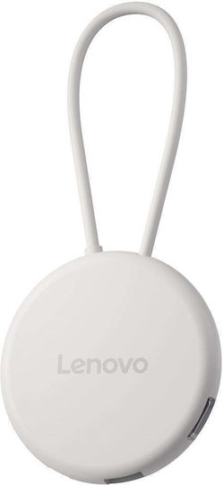 Lenovo USB 3.2 Hub with USB-C Connection Grey