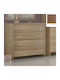 Kommode Schlafzimmer Holzschatten Walnuss 86x40x78cm
