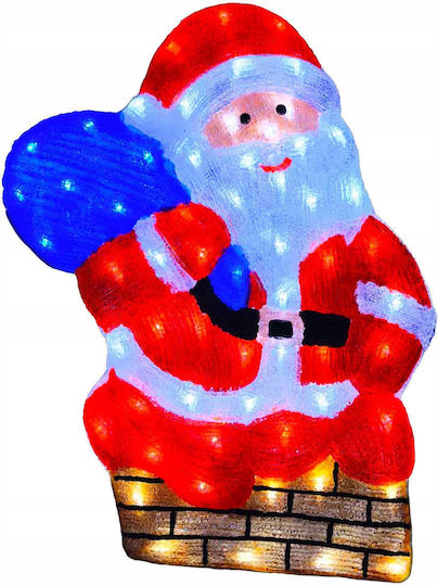 Figoura Beleuchtete Weihnachtsfigur Santa Claus