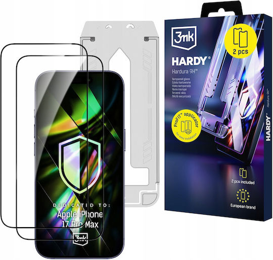 3mk Протекторно Закалено Стъкло Hardy Hardura 9h Apple iPhone 17 Pro Max