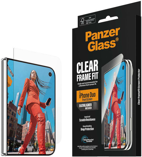PanzerGlass Sub Защитно Фолио За Екрана iPhone Duo Framefit С Easyaligner