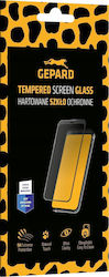Gepard Edge Full Glue Black Tempered Protective Glass