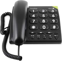 Doro Phoneeasy 311c Corded Landline Phone Black