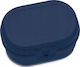 Koziol Plastic Kids' Food Container 0.5 Litre Blue 9.6 x 7 cm