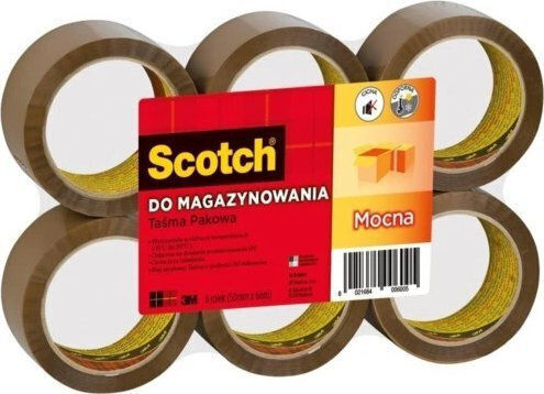3M Tesa Verpackungsfolie Stumm 50mm x 66m in Braune Farbe