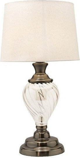 Eurolamp Гласено Портатиф с Бежова Шапка