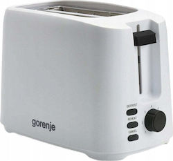 Gorenje 2 Slot Toaster 700W Red