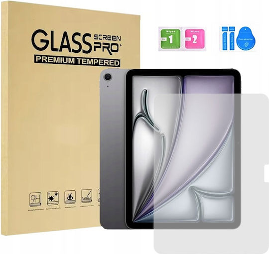 Strado-tech Матов Закалено Стъкло Apple iPad Air 11 M3 2025 Gen 7 2025 M2 2024 Gen 6 2024 Протектор За Екран На Таблет 9h 2,5d Накрайници Стъкло