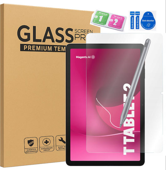 Strado-tech Προστατευτικό Σκληρυμένο Γυαλί T-mobile T Tablet 2 10.1 5g 2025 Revvl – Προστασία Οθόνης 9h Πλήρης Κάλυψη