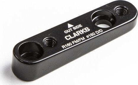 Clarks Disc Brake Mount Adapter 160mm Flat Mount To Flat Mount Rear