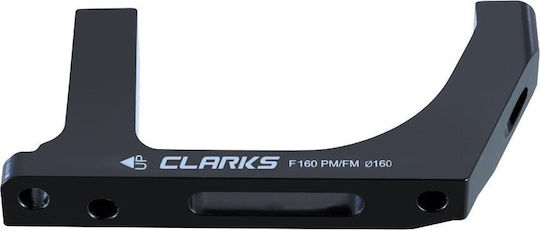 Clarks Προσαρμογέας Δισκόφρενου Flat Mount To Post Mount Δίσκο 160mm Εμπρόσθιος