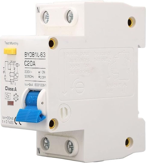 Relee De Fază Pentru Scurgere De Pământ 20A Cu Tensiune 230V