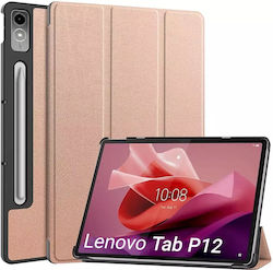 4kom Husă Tabletă Smart Case Cover Lenovo Tab P12 12.7" Tb370 Tb370fu 2023 Roz 4kom Husă Tabletă Smart Case Cover Lenovo Tab P12 12.7" Tb370 Tb370fu 2023 Roz