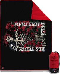 686 Blanket Waterproof Hooded Puffer Grateful Dead Red