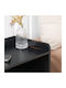 Wooden Black Bedside Table 38x26.5x56cm