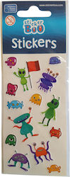 Sticker Boo Стикери Извънземни Sticker Boo Стикери Извънземни