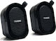 Opticum AX10 Bluetooth Lautsprecher 6W mit Betriebszeiten maximal 8 Stunden Schwarz