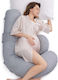 Momcozy Stillkissen & Schwangerschaftskissen Grau