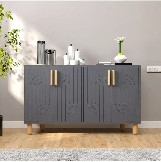 SteweHome Konsolentisch Holz Braun M120xB30xH75cm