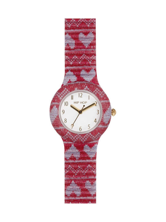 HipHop Analog Kids Watch with Rubber Strap