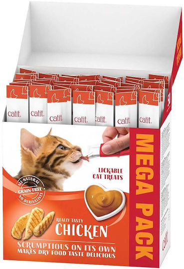 Creamy Megapack Λιχουδιές Γάτας Κοτόπουλο 50x10g