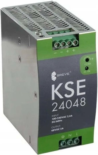 SilentiumPC Sursă de alimentare pe șină cu ieșire 48V și putere 240W 5A