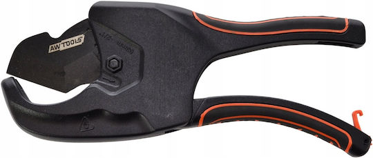 AWTools Hand Ratchet Pipe Cutter Maximum Cutting Diameter 63mm for Plastic / PEX / Aluminum AW31510BL
