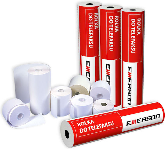 Emerson Thermische Kassenbons mit Länge 25m 55gr/m² 10 Stück