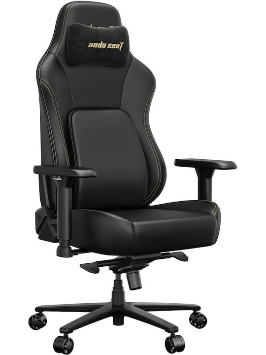 Anda Seat Phantom 4 Pro Gaming Stuhl aus Künstliches Leder mit Verstellbaren Armlehnen Schwarze Anda Seat Phantom 4 Pro Gaming Stuhl aus Künstliches Leder mit Verstellbaren Armlehnen Schwarze