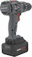 Hoozar AW06065 Ударен Акумулаторен Безчетков Двигател за Бормашина 18V 2x4Ah