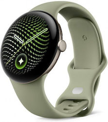 Google Pixel Watch 5 41mm Satin Pyrite Aluminum Case / Olive Active Band Google Pixel Watch 5 41mm Satin Pyrite Aluminum Case / Olive Active Band