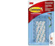 3M 0001-00019-35380 Cârlige cu Autocolant Transparente 40 Bucăți